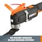 Worx 20V Power Share Sonicrafter Cordless Oscillating Multi-Tool, Tool Only WX696L.9 - alternate 2